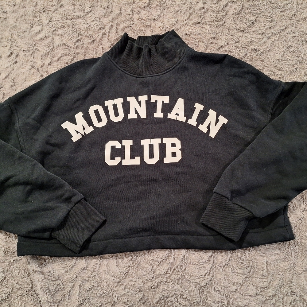 Converse Crop Sweater